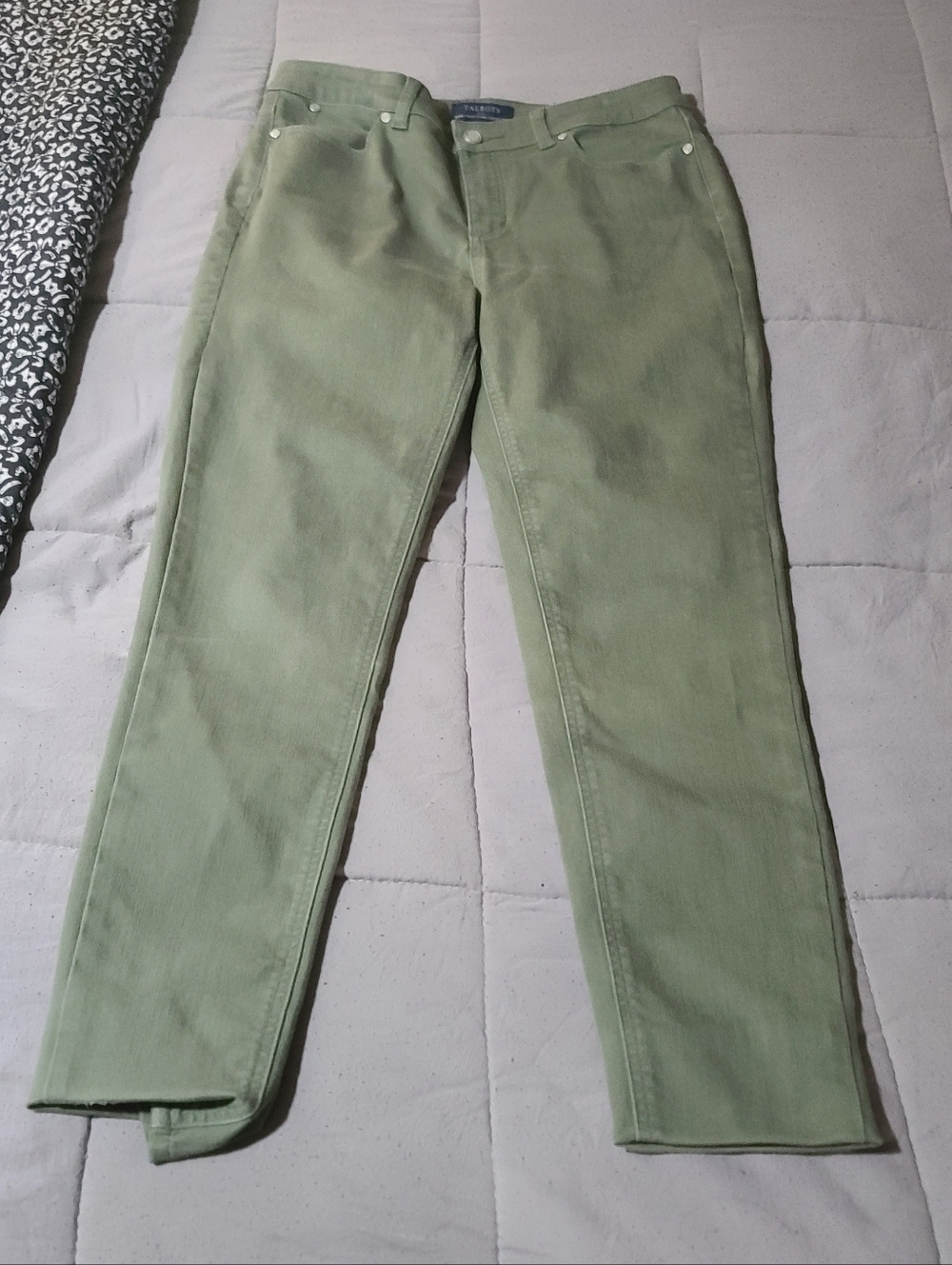 Talbots Olive Jeggings Jeans Sz 10
